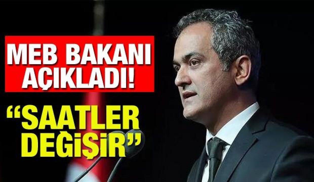 Okullarda ders saati düşürülüyor mu? (MEB) Bakan Mahmut Özer’den “saatler değişir” açıklaması…