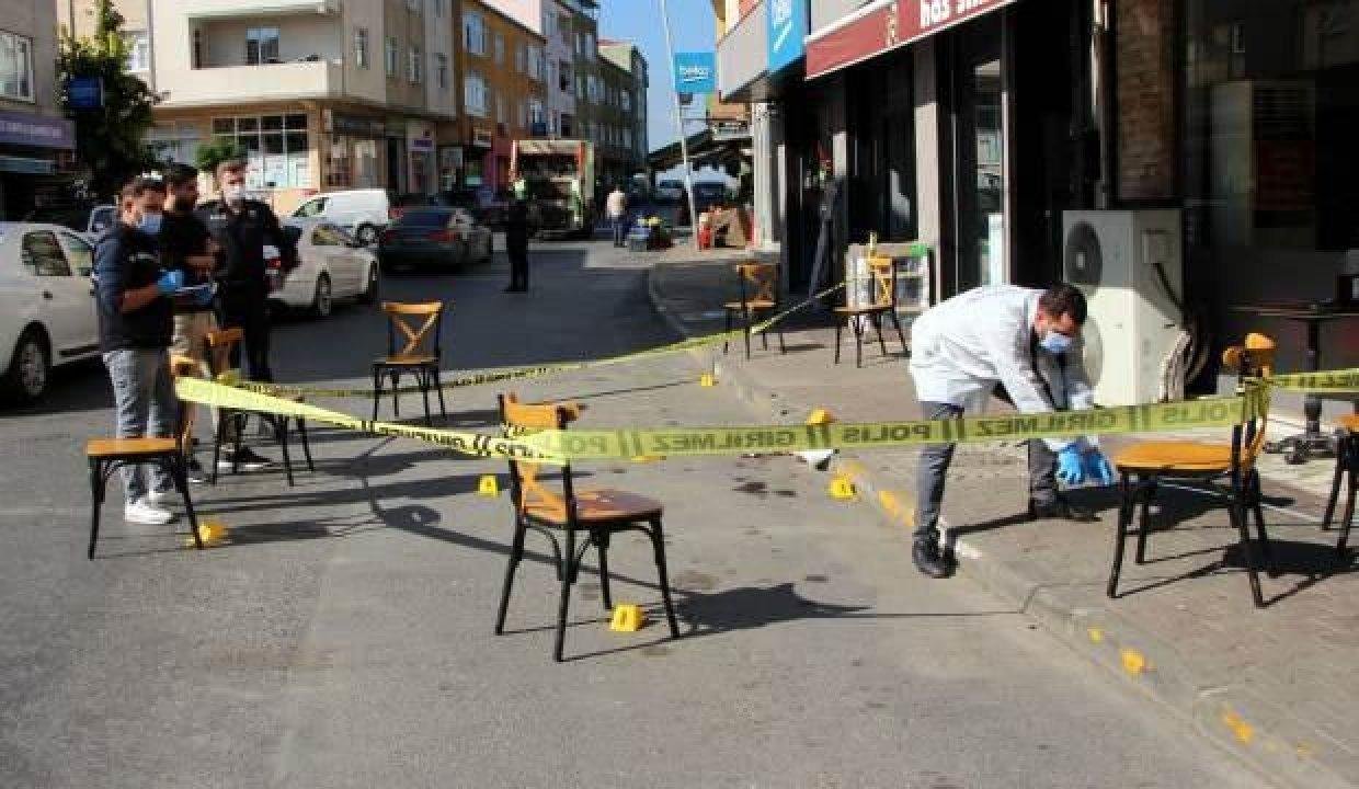 Sarıyer’de işyeri önünde silahlı kavga! 2 kişi yaralandı