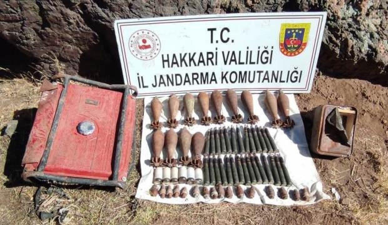 Şemdinli’de terör örgütüne darbe! Çok sayıda mühimmat ele geçirildi
