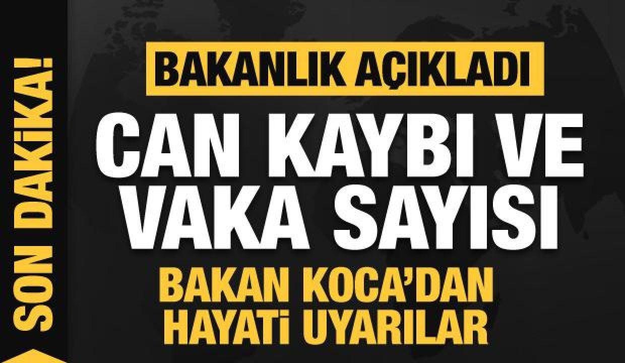 Son dakika: 21 Ekim koronavirüs tablosu açıklandı!