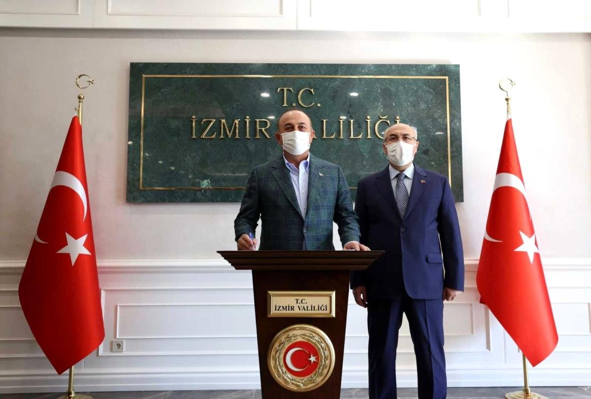 Son dakika haberi! Bakan Çavuşoğlu İzmir’de