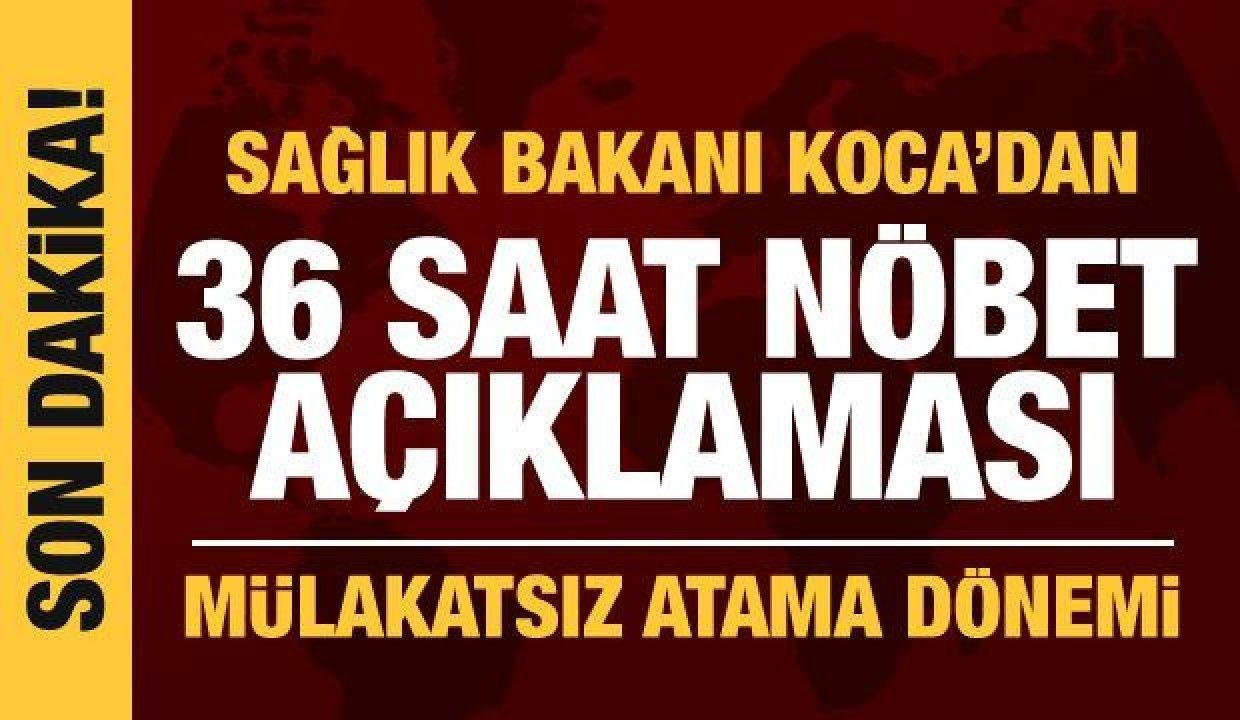 Son dakika haberi: Bilim Heyeti sonrası Bakan Koca’dan son dakika açıklaması