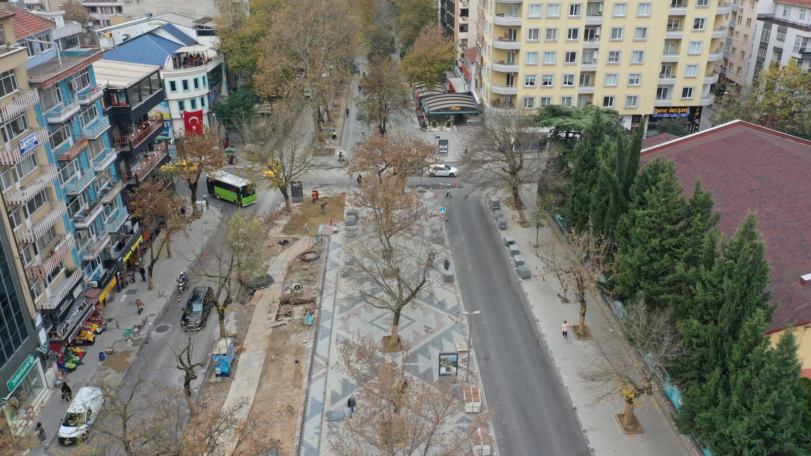 Yürüyüş Yolu’na Hereke kilim motifi dikkatleri çekiyor