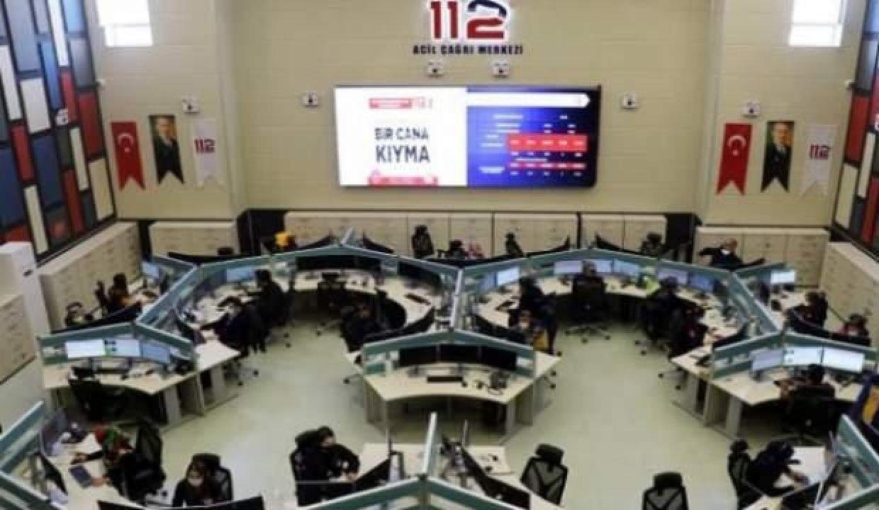 112 acil davet merkezlerinde 89 milyon davete cevap verildi