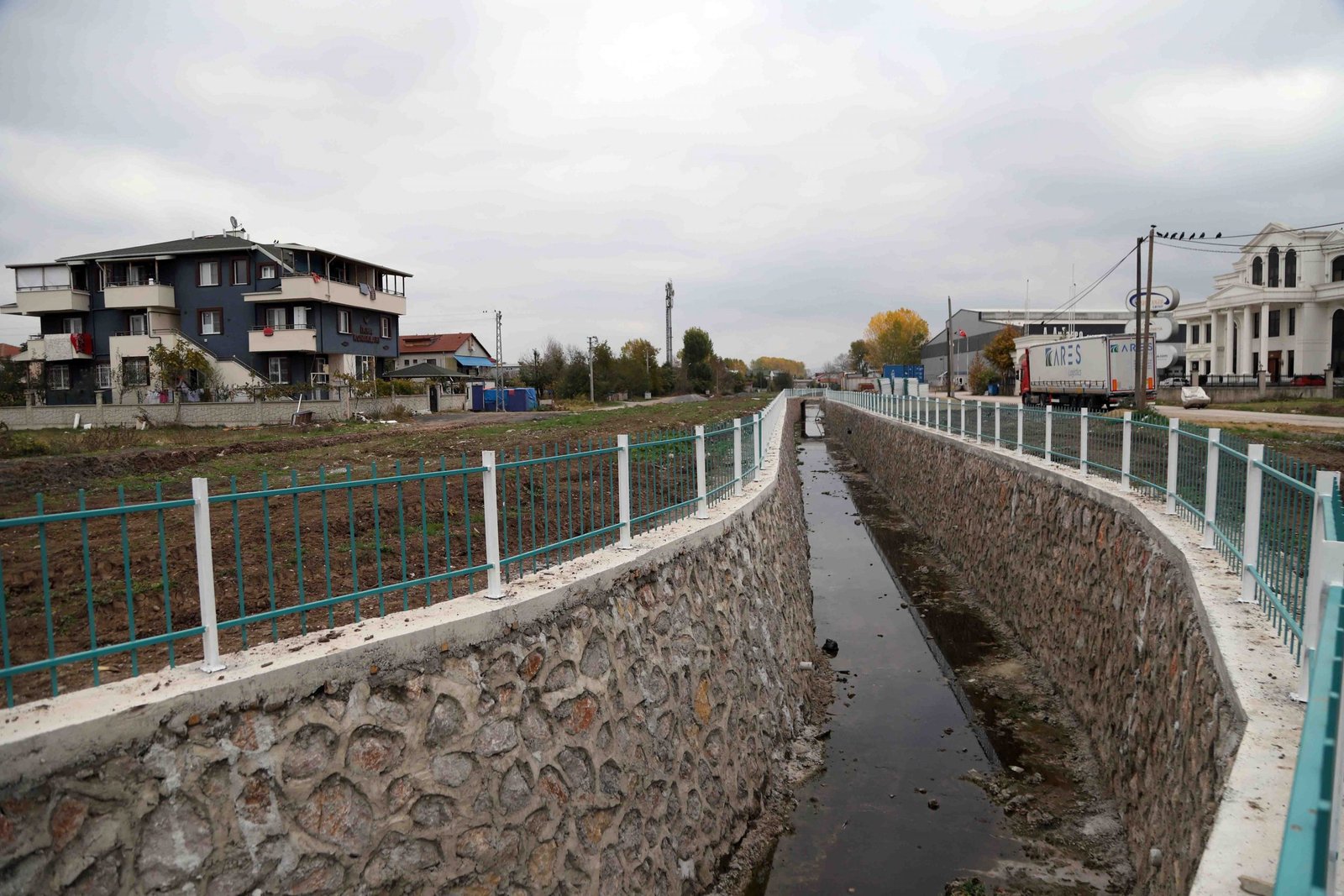 Köseköy Beycemal Deresi ıslahı tamamlandı