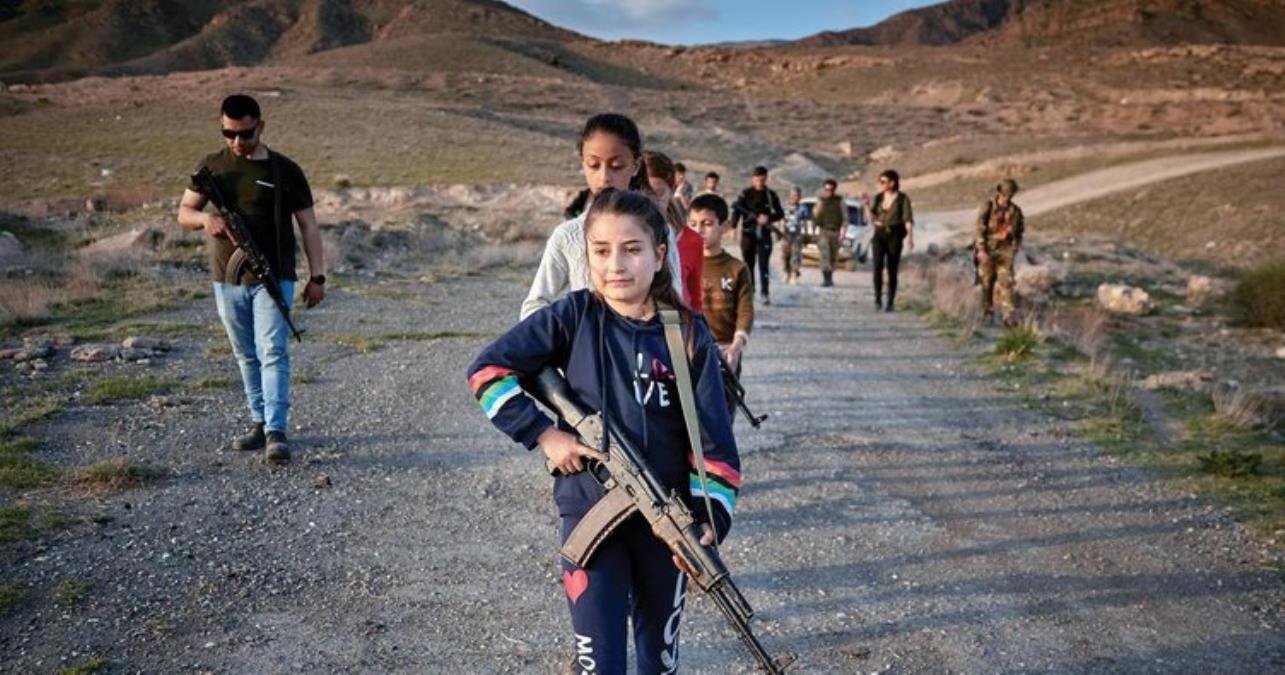 ABD’li eski askerler, Ermeni köylerinde çocuklara gerilla eğitimi veriyor