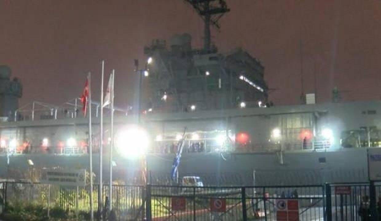 ABD’nin İstanbul’daki savaş gemisinde resepsiyon verildi