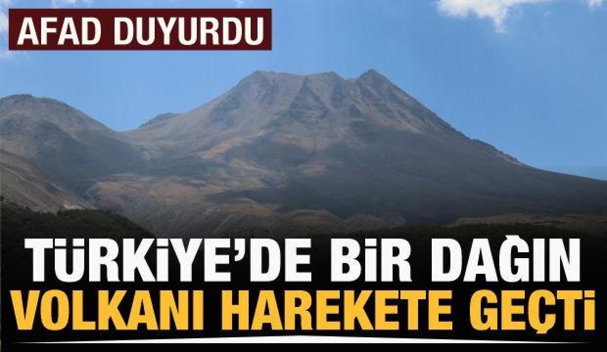 AFAD açıkladı: Son yaşanan sarsıntılar Hasan Dağı’nın volkanını harekete geçirdi