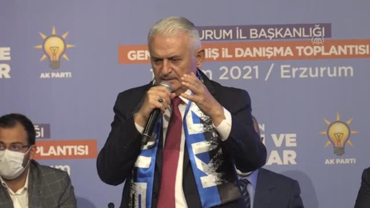 AK Parti Genel Başkanvekili Yıldırım, Erzurum’da “Genişletilmiş Vilayet Müşavere Toplantısı”nda konuştu (2)