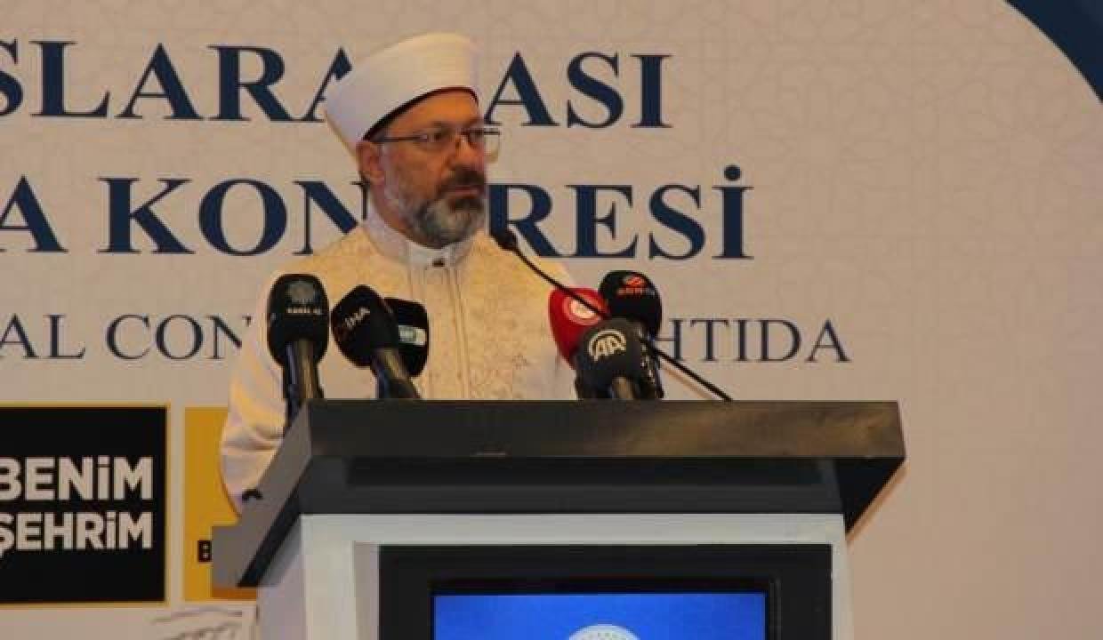 Ali Erbaş: En hafif tabirle insafsızlık olur