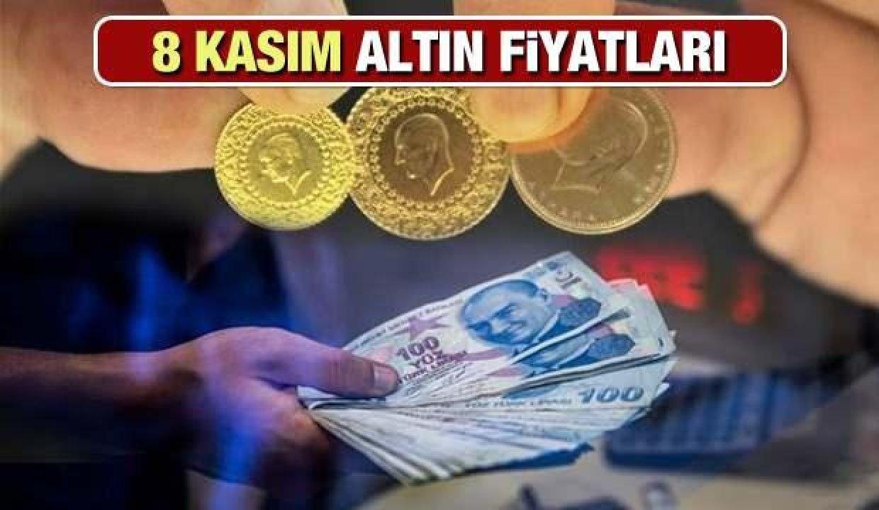Altın fiyatları yükselişini sürdürüyor! 8 Kasım aktüel Gram Altın, Çeyrek Altın, Bilezik…