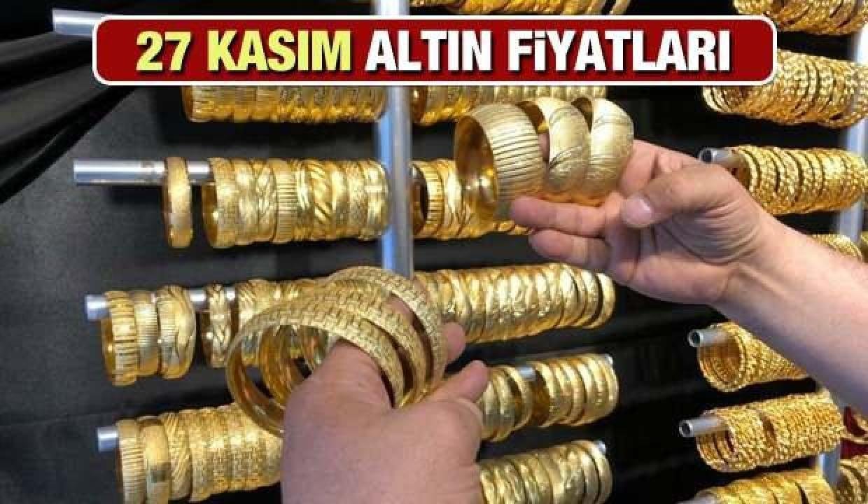 Altın fiyatlarında son durum ne? 27 Kasım Gram Altın, Çeyrek Altın, Bilezik fiyatları