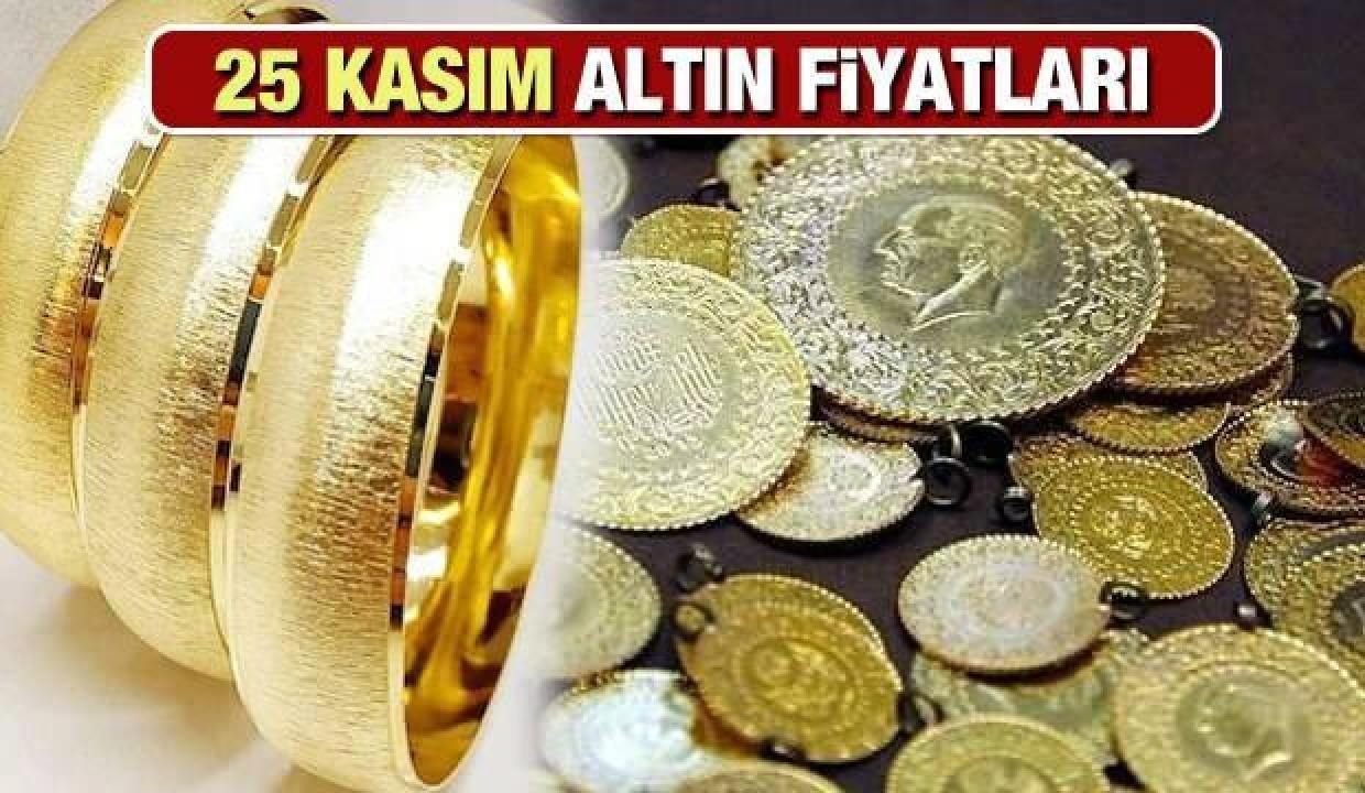Altın fiyatlarında süratle dalgalanıyor! 25 Kasım Çeyrek Altın, Gram Altın, Bilezik fiyatları