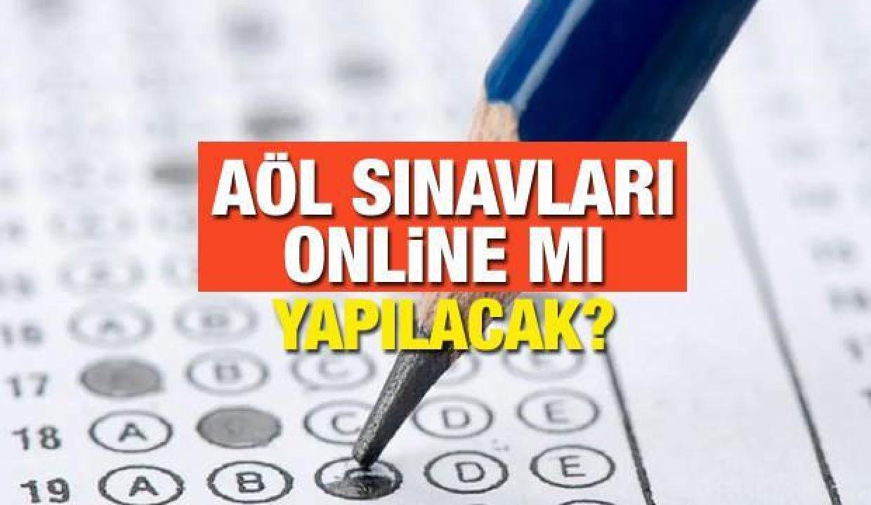 AÖL imtihanlarıyla ilgili MEB kararını aldı!  Açık Öğretim Lisesi 1.dönem imtihanları online mı?