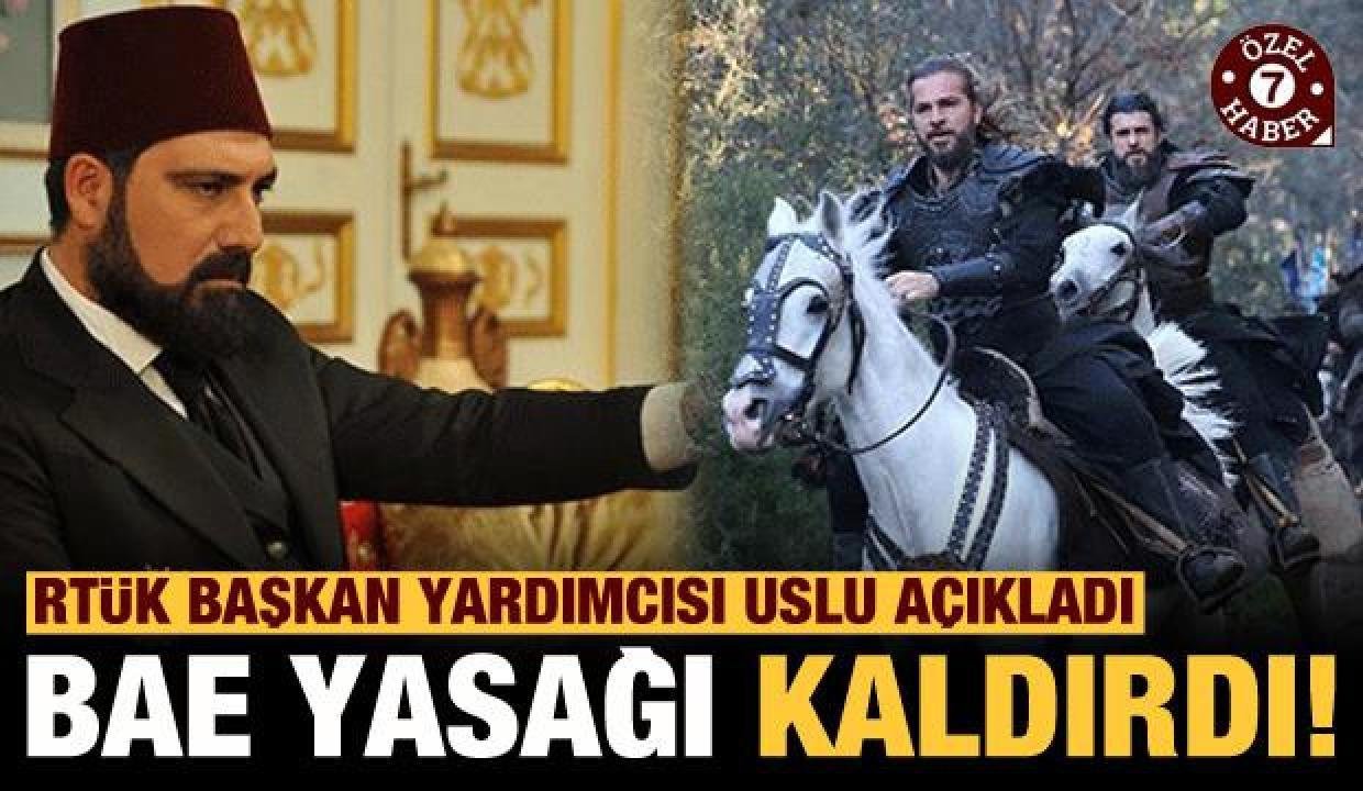 BAE’den bir müjde daha: Türk dizlerine gelen yasak kaldırıldı