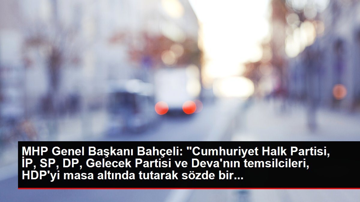 Bahçeli, MHP TBMM Küme Toplantısı’nda konuştu: (2)