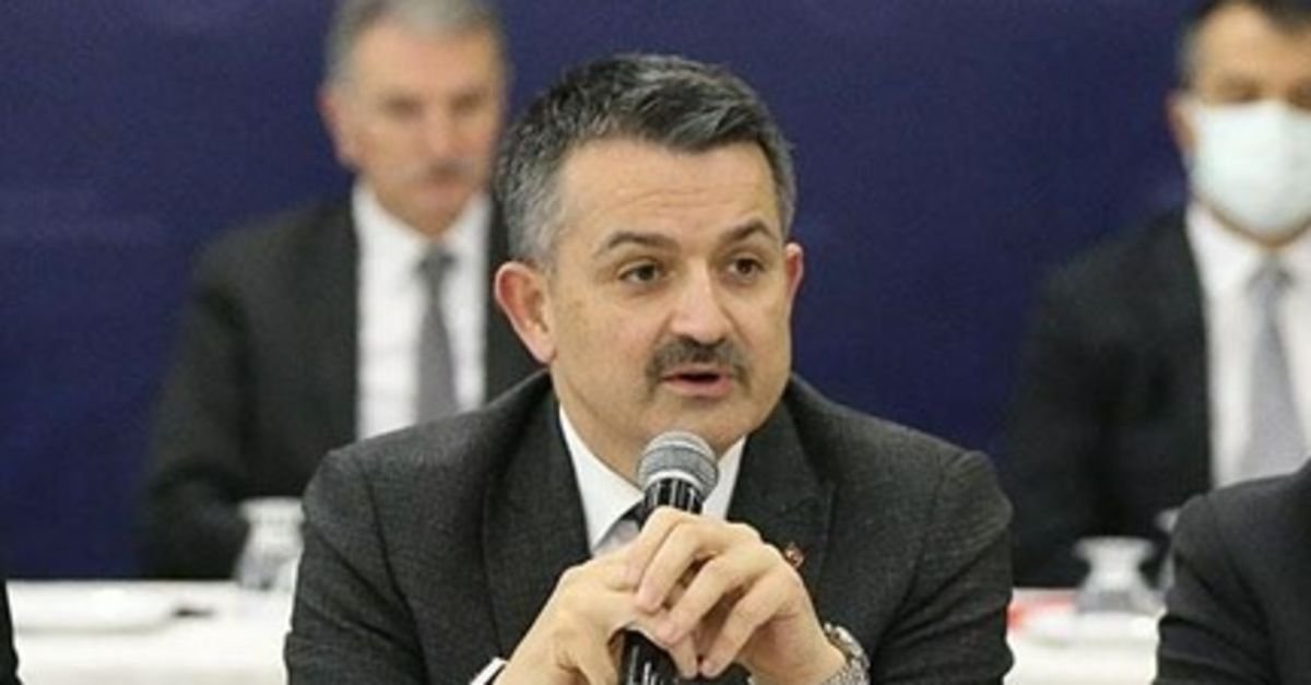Bakan Pakdemirli: Türkiye’nin besin stokları kâfi