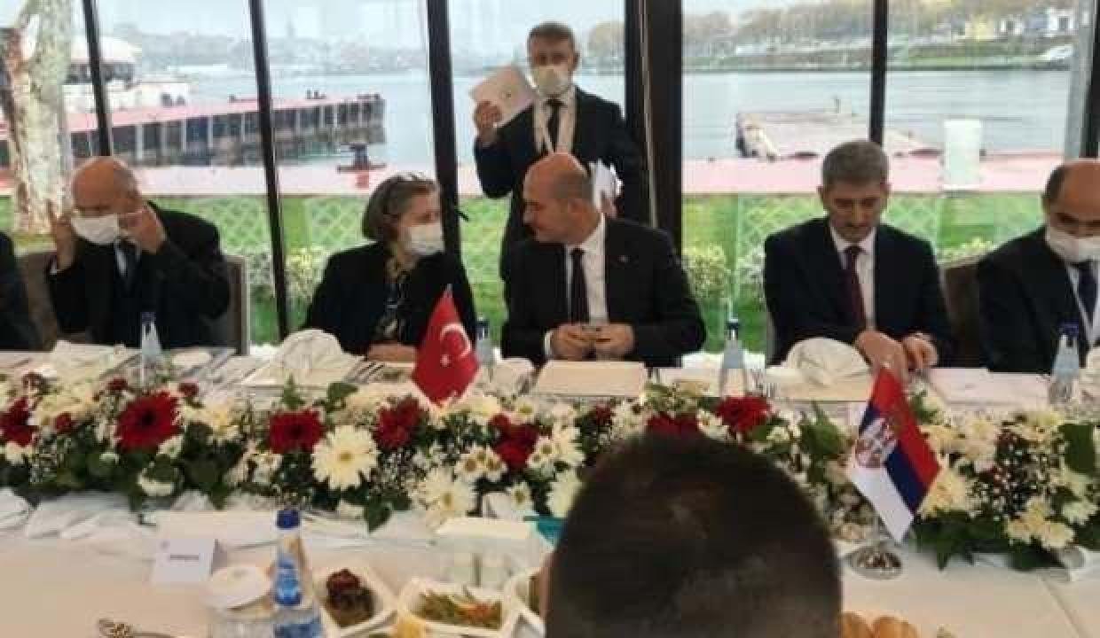 Bakan Soylu, Sırbistan İçişleri Bakanıyla görüştü