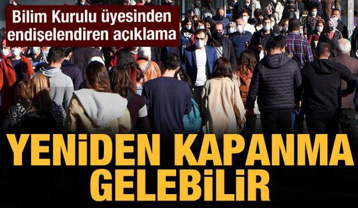 Bilim Konseyi üyesi endişelendirdi: Hadise sayısı 60 bini geçerse yine kapanma gelebilir