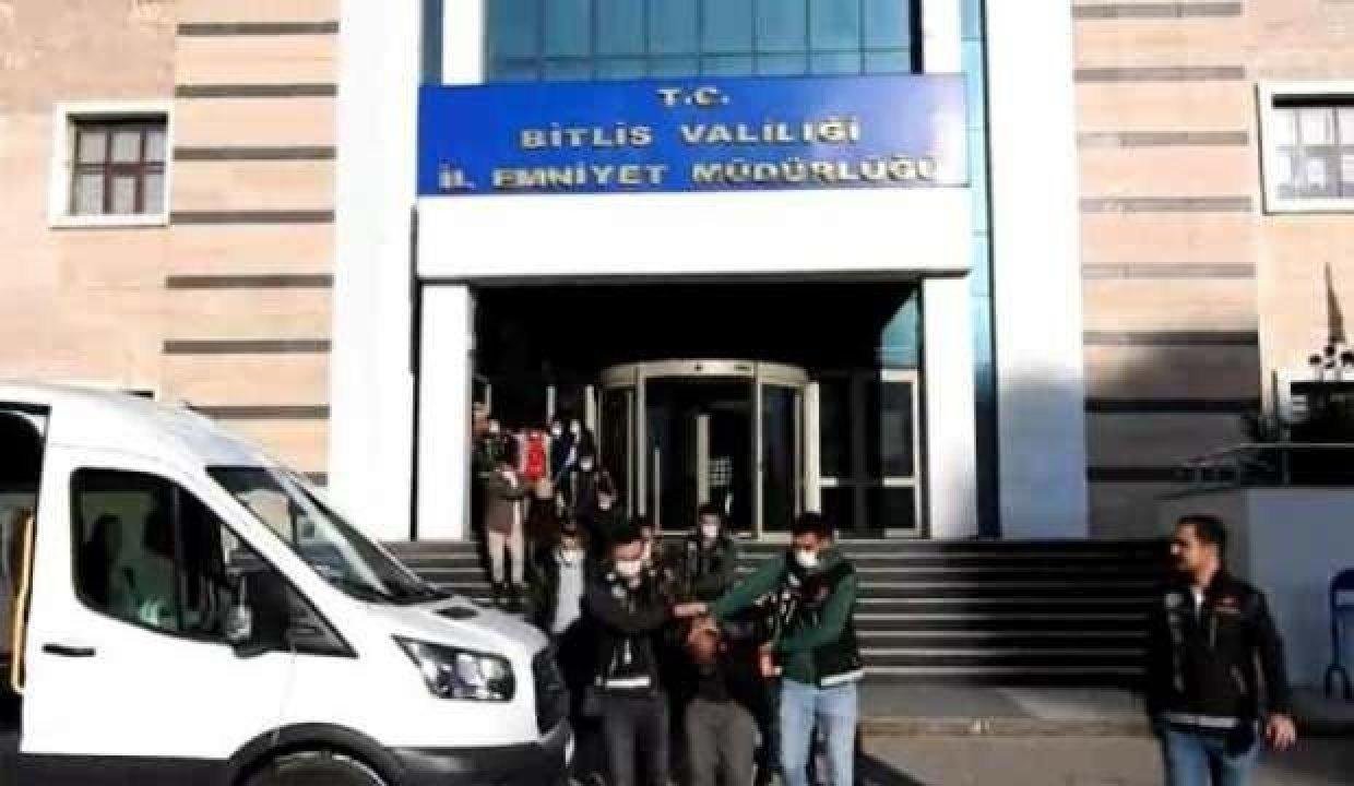 Bitlis’te uyuşturucu satıcılarına operasyon: 6 tutuklama