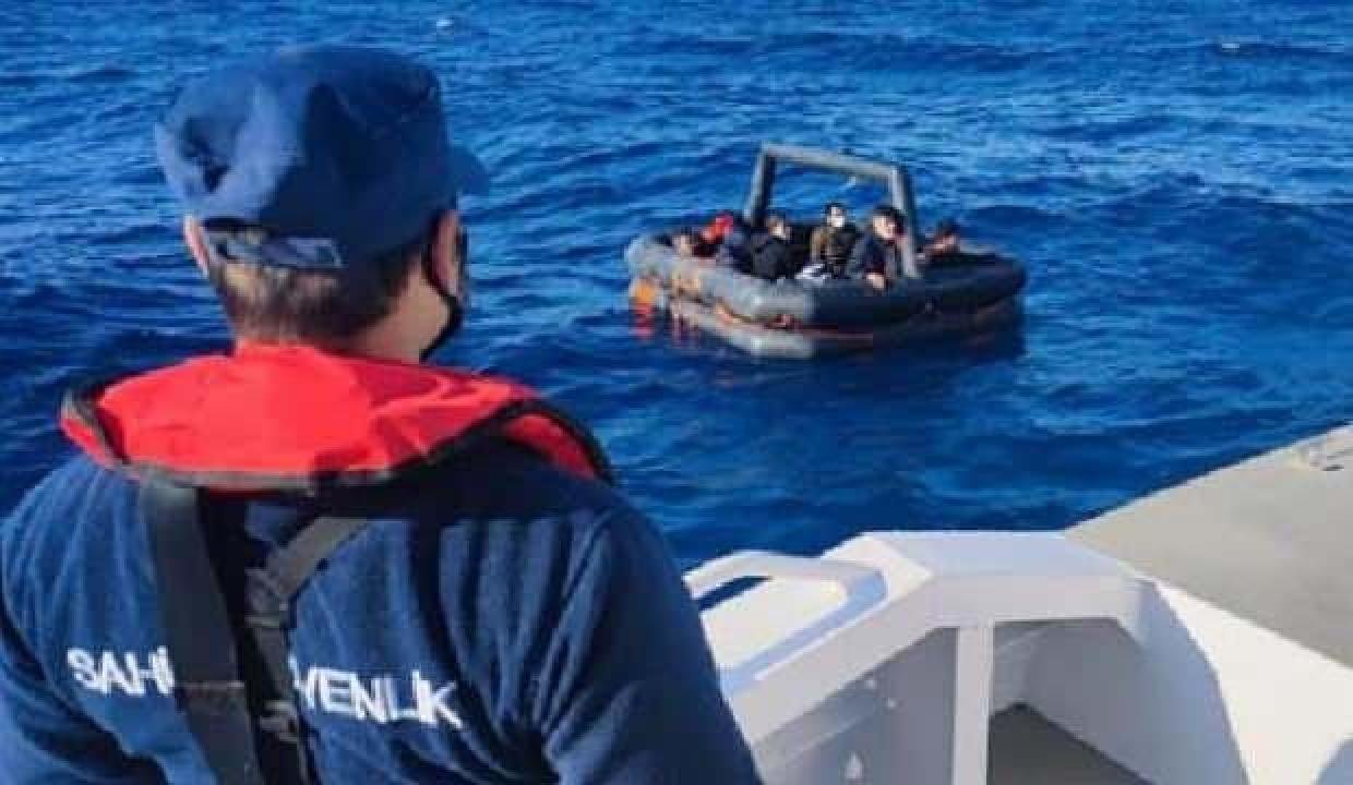 Bodrum’da 8 kaçak göçmen kurtarıldı, 18 kaçak göçmen yakalandı
