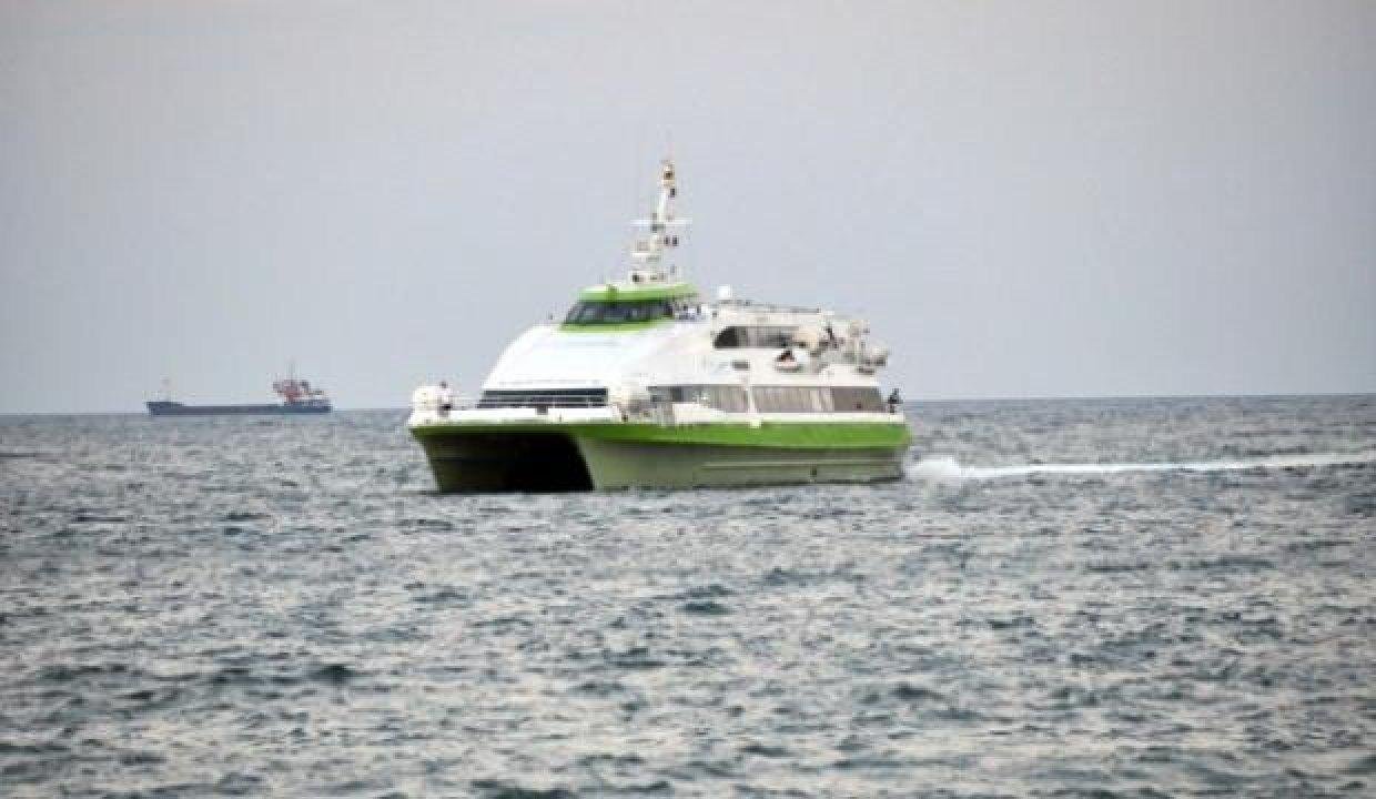 Bursa deniz otobüslerinin birtakım seferleri iptal edildi