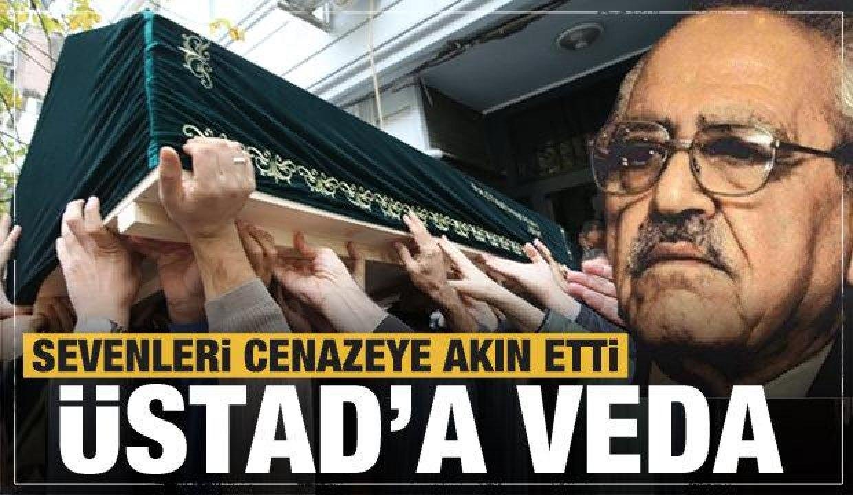 Büyük Üstad Sezai Karakoç son seyahatine uğurlandı