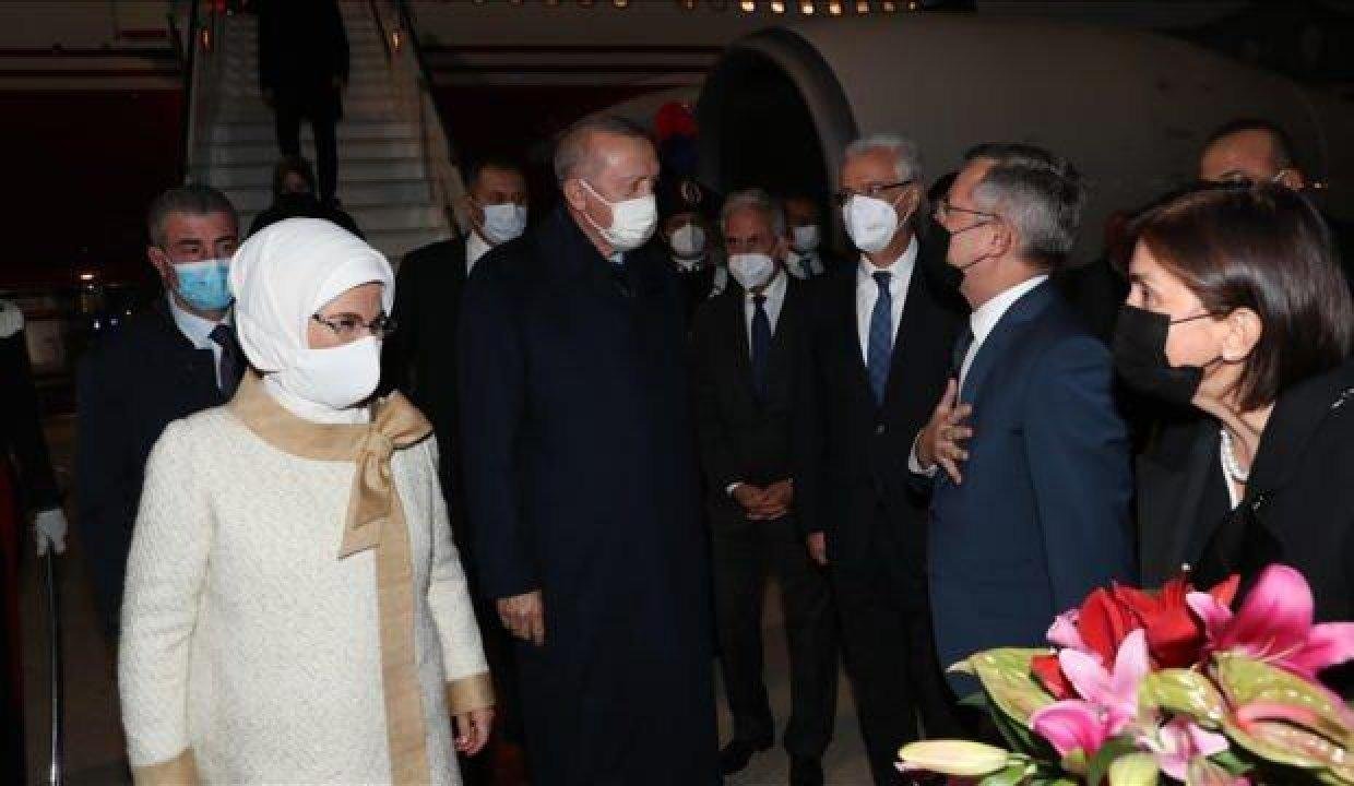 Cumhurbaşkanı Erdoğan İtalya’ya geldi