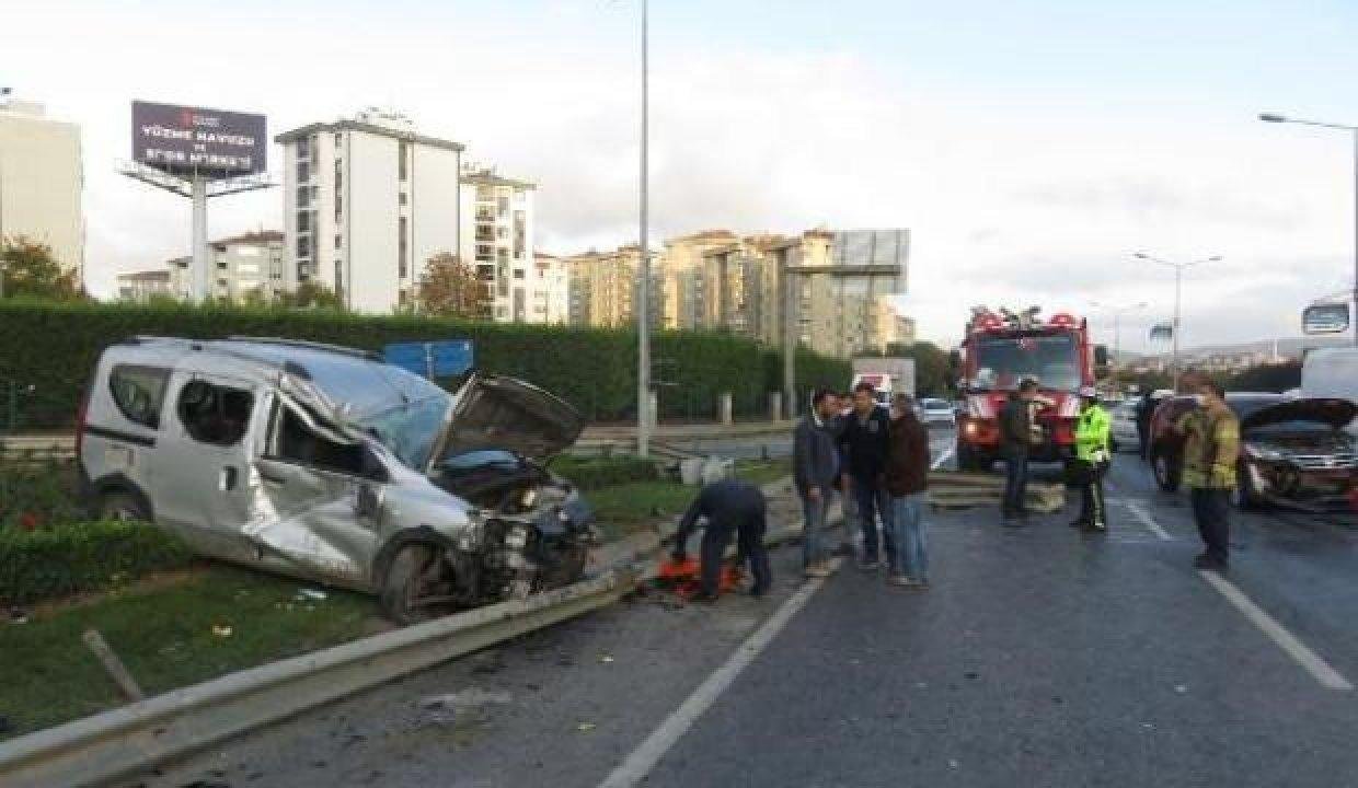 Direksiyon başında uyuyakalan şoför aracıyla takla attı: Yaralılar var