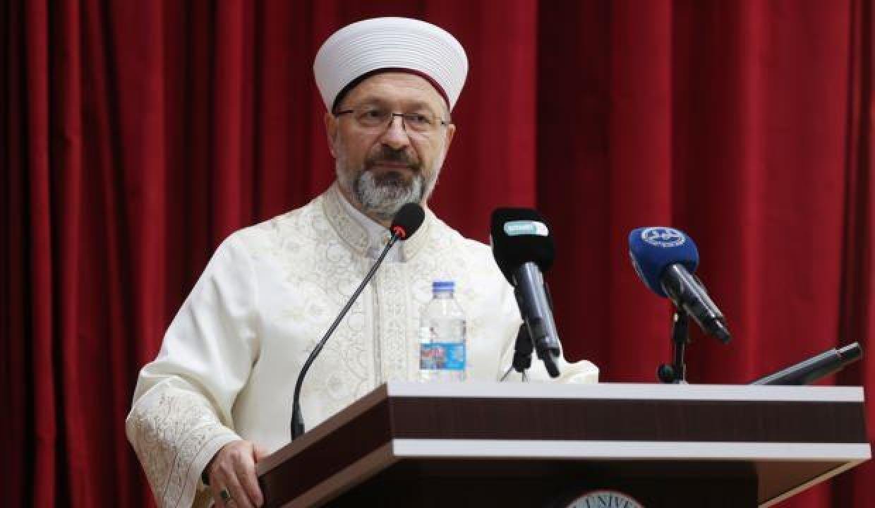 Diyanet İşleri Lideri Erbaş, Bingöl’de en hoş rol modeli anlattı