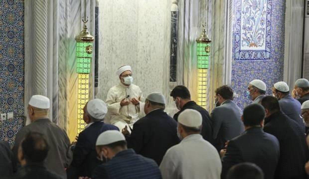 Diyanet İşleri Lideri Erbaş’tan, Şanlıurfa’da kanaat liderlerine tavsiye