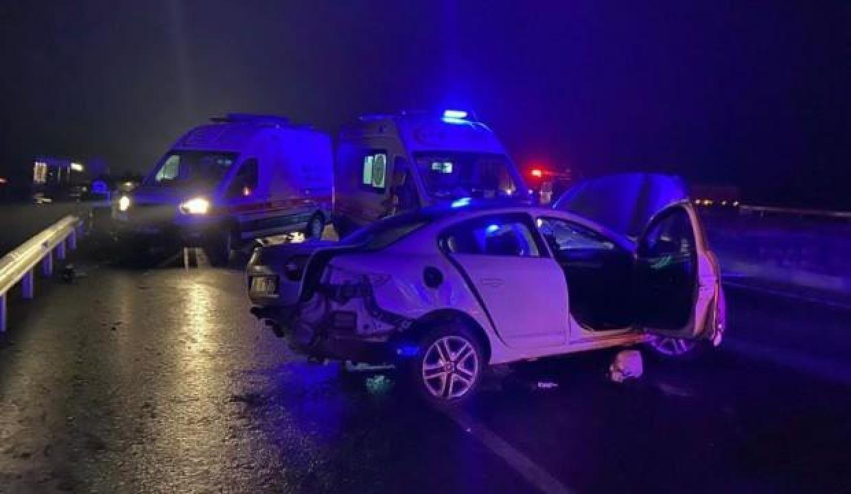 Diyarbakır’da trafik kazası: 1 meyyit, 4 yaralı