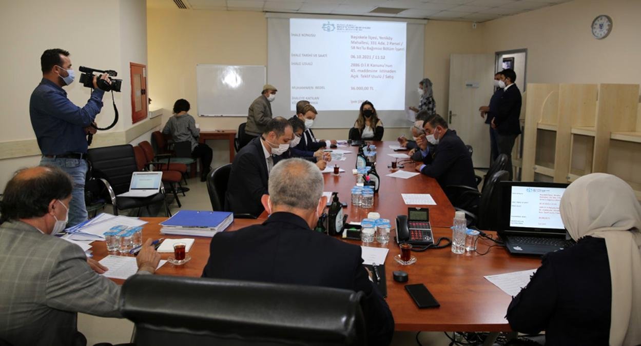 Encümende 7 taşınmazın satışı yapıldı