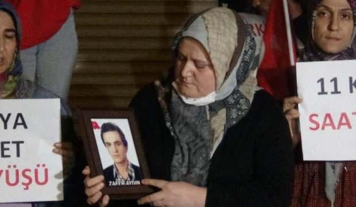 Evlat nöbetindeki anne, oğlunu kaçıran HDP’li vekilin ismini verdi