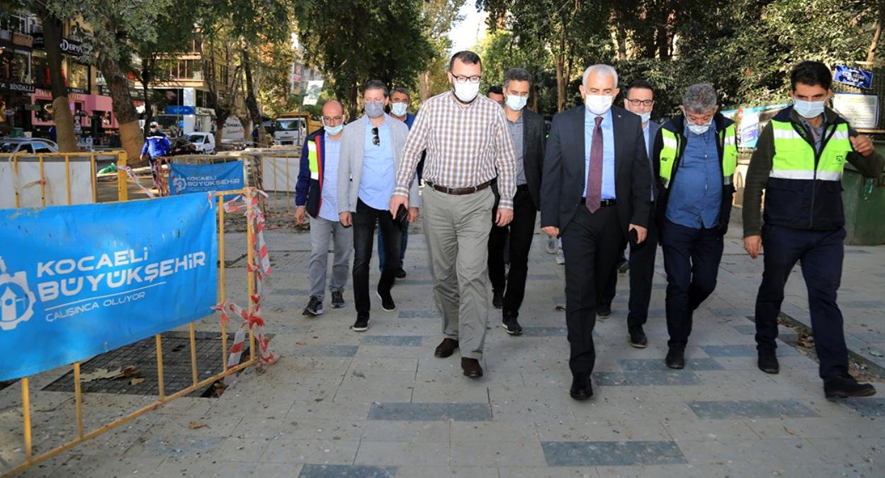 Gündoğdu, Yürüyüş Yolu’ndaki çalışmaları inceledi