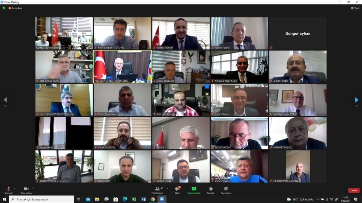 Lider Bulut, Odalar Müşterek Toplantısı’na katıldı