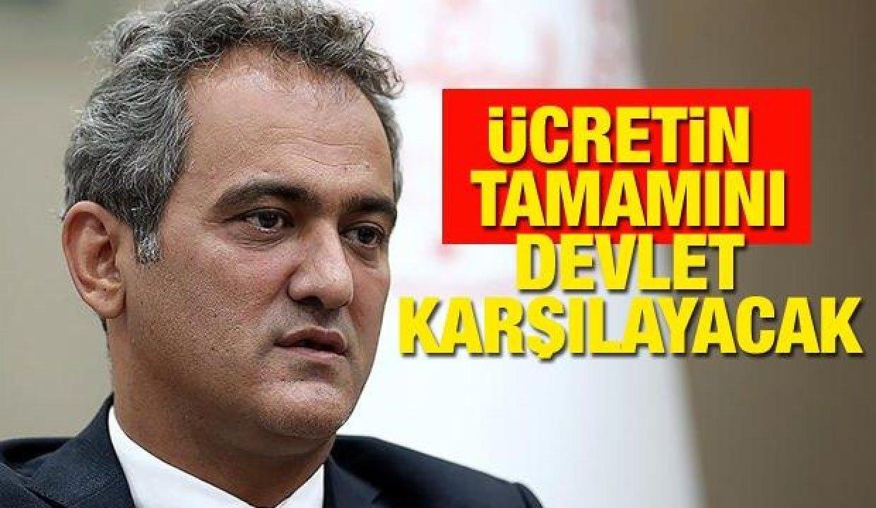 MEB kritik düzenleme için harekete geçti! Artık fiyatın tamamı devlet tarafından karşılanacak!