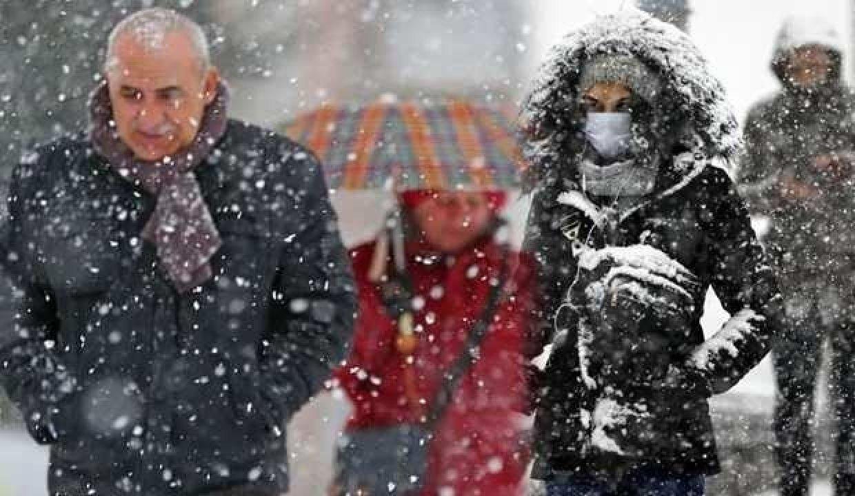Meteoroloji gün verip uyardı: Sıcaklıklar süratle düşecek, kar kapıya dayandı