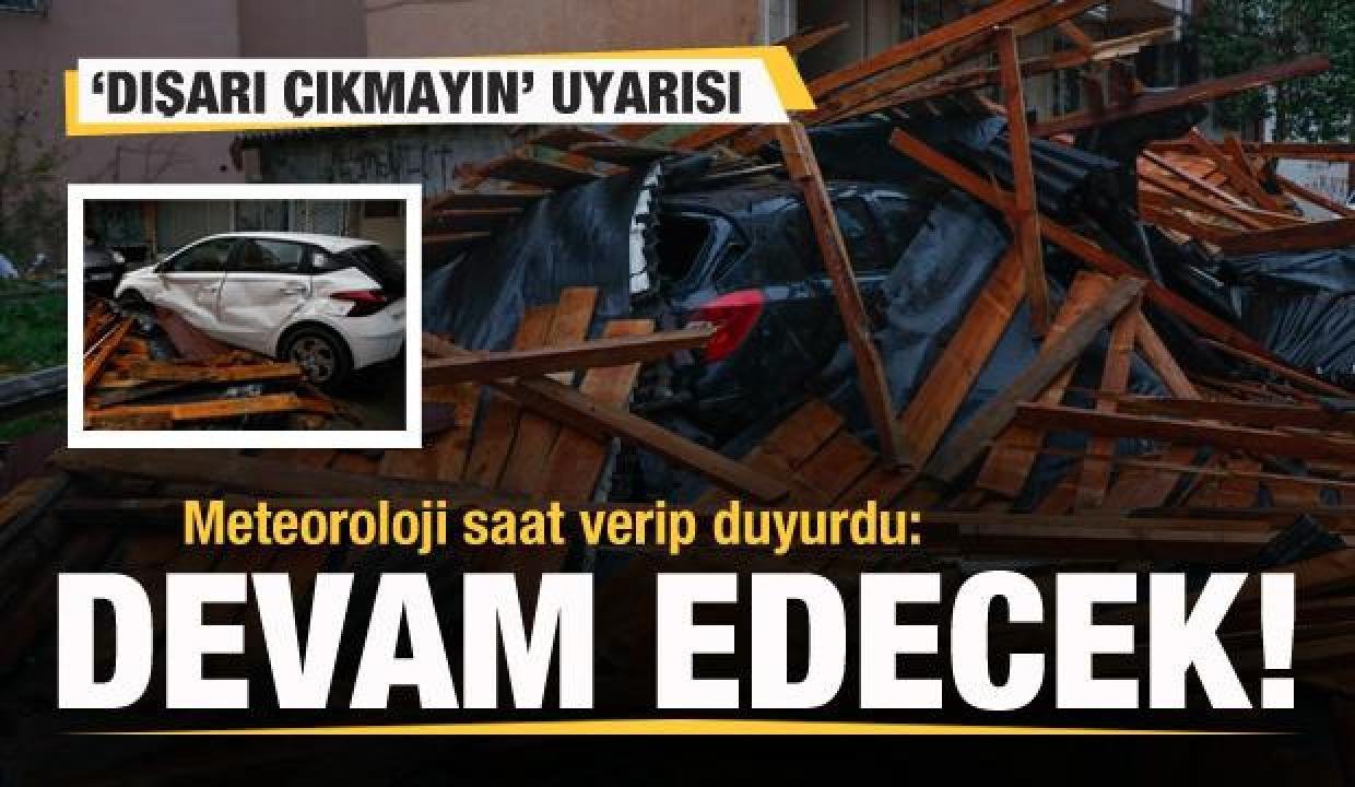 Meteoroloji’den son dakika lodos duyurusu! Saat verip uyardı: Devam edecek