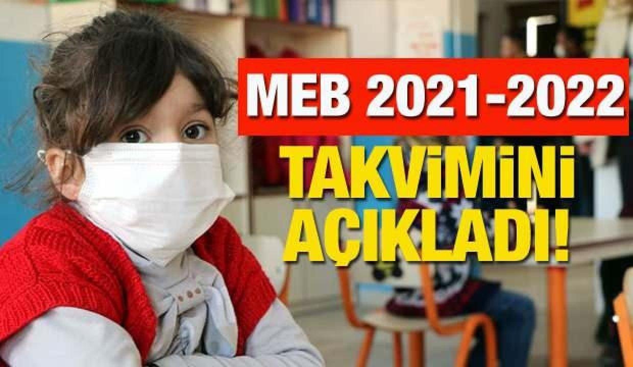 Okulların kapanacağı tarih açıklandı! (2021-2022) Kasım ayında MEB yüz yüze eğitime orta veriyor!