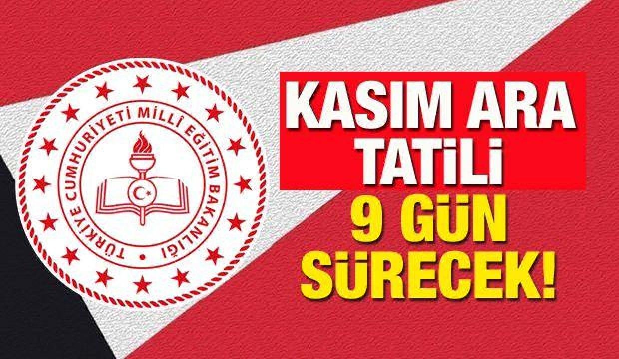 Orta tatil yapılacak tarihler belirli oldu! Bu hafta Cuma günü başlayacak orta tatil 9 gün…