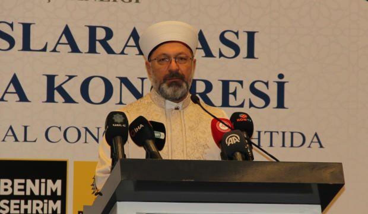 Prof. Dr. Ali Erbaş sitem etti: En hafif tabirle insafsızlık olur