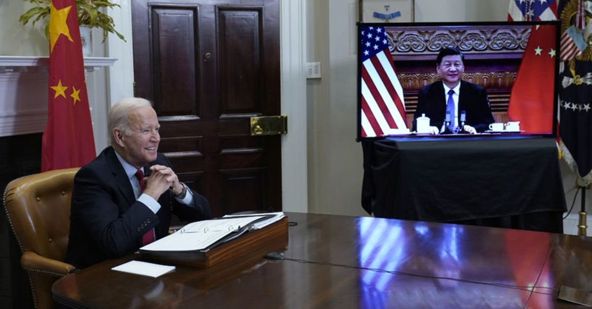 Şi-Biden çevrimiçi tepede görüştü