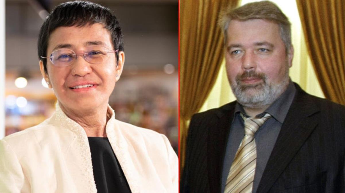 Son Dakika! Nobel Barış Ödülü’nü bu yıl Filipinli gazeteci Maria Ressa ve Rus gazeteci Dmitry Muratov aldı