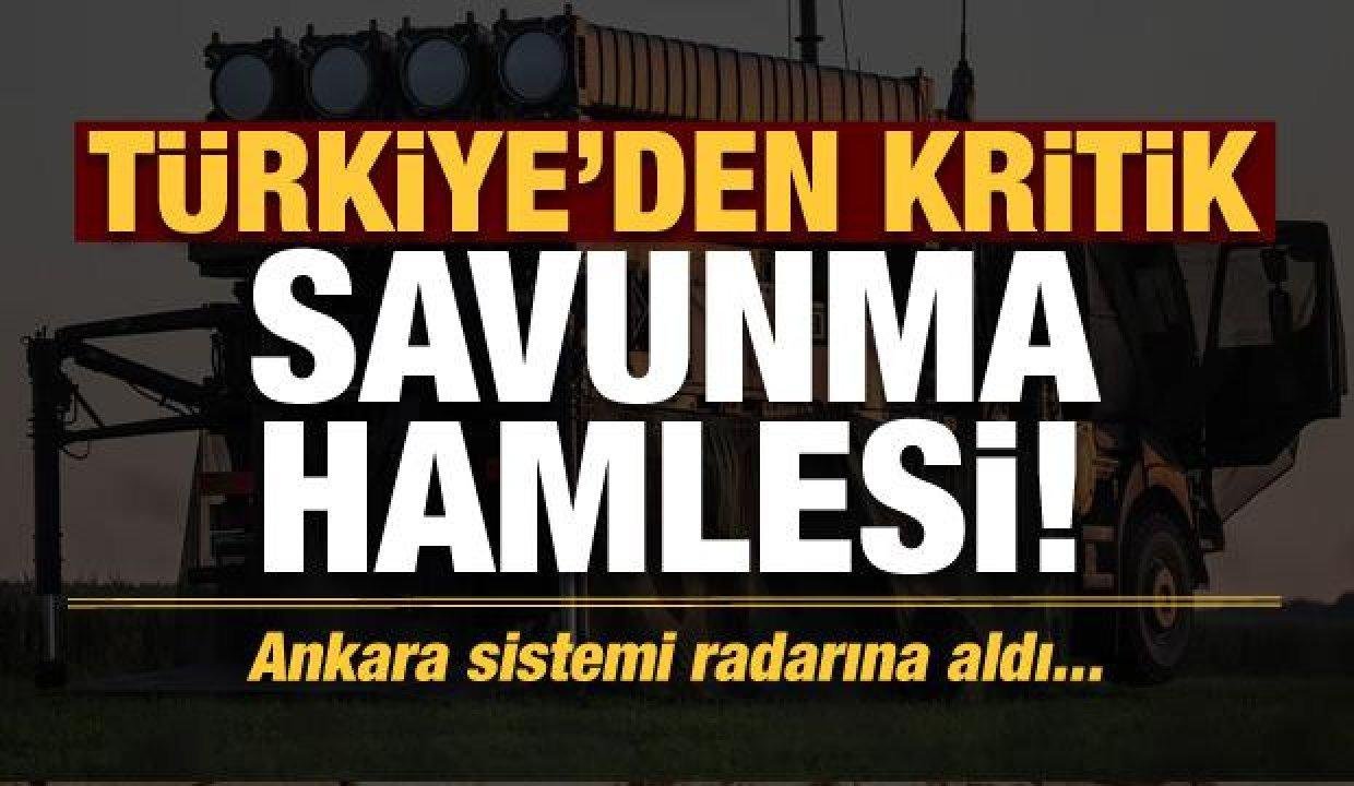 Son dakika: Türkiye’den kritik ‘savunma’ hamlesi! Ankara radara aldı…