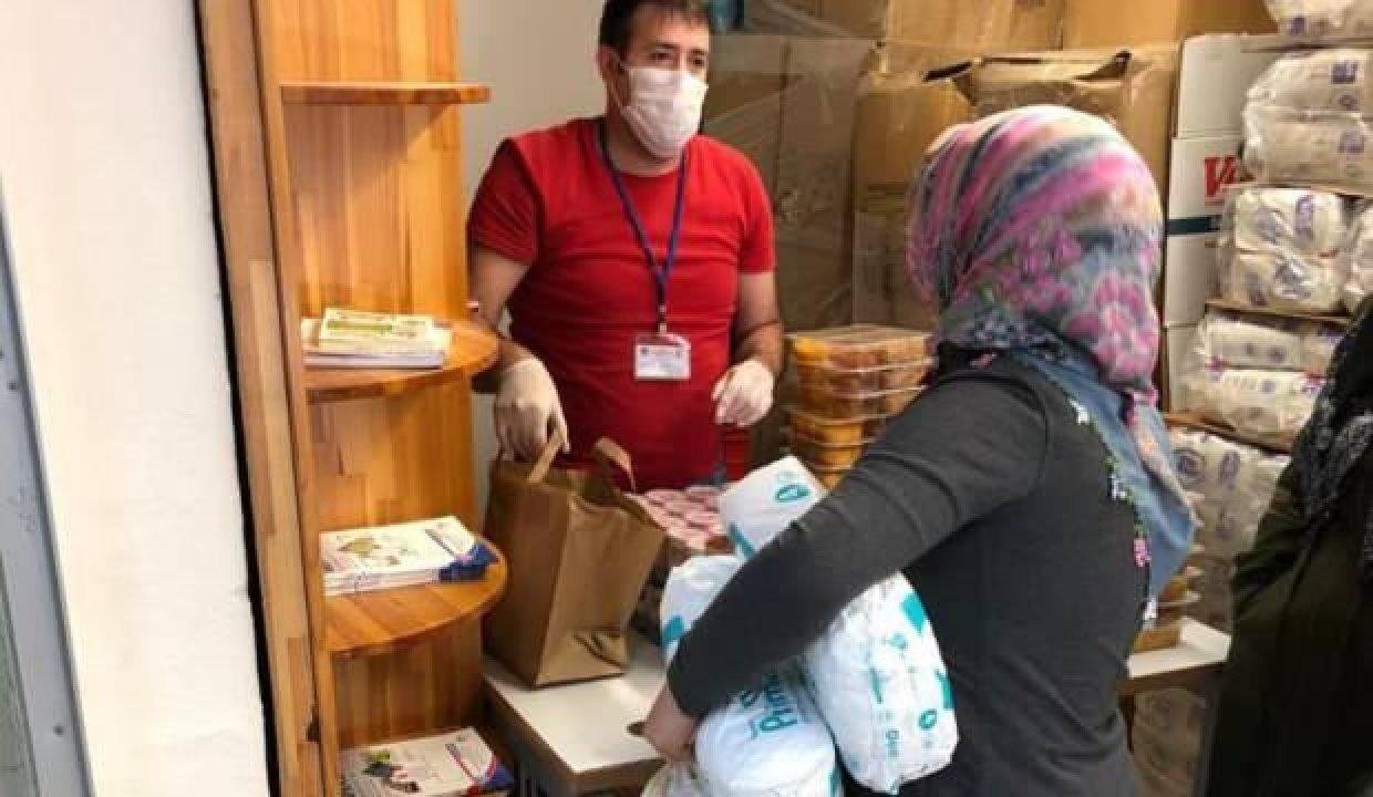 Takviye Market gereksinim sahiplerinin yüzünü güldürüyor
