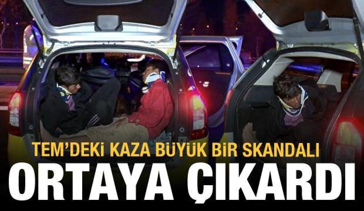 TEM’deki kaza büyük bir skandalı ortaya çıkardı
