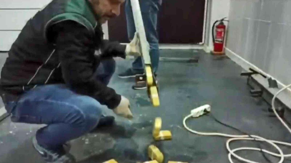 Tır dorsesindeki uyuşturucu zulasını narkotik grupları patlattı