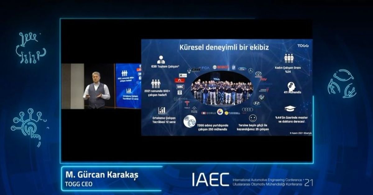 TOGG CEO’su Karakaş: C segment sedan çalışmalarına başladık