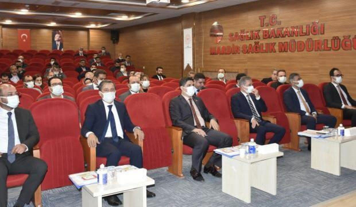 Turuncu kategorideki 5 ilin sıhhat müdürleri toplandı